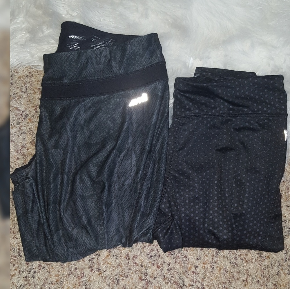 Lot Of 2 Athletic Capris